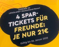 Legoland Tickets (4 Stück) Bayern - Ingolstadt Vorschau