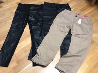 Hosen Gr 40 M SOliver Neu Leder Leggings schwarz hell braun Nordrhein-Westfalen - Marl Vorschau