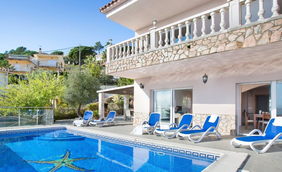 ❤️TOP Spanien Ferienhaus Costa Brava privater Pool und Meerblick in St. Wendel