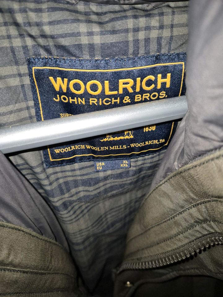 Woolrich 2 in 1 Jacke +Weste kaum getragen worden gr.xxl braun in Alsdorf