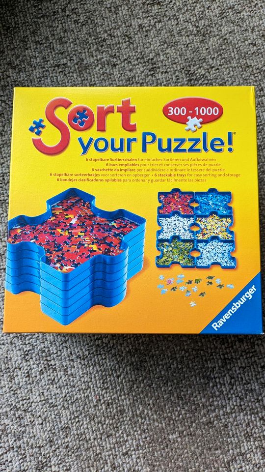 Ravensburger Sort your Puzzle  6 stapelbare Puzzle-Sortierschalen in Gommern