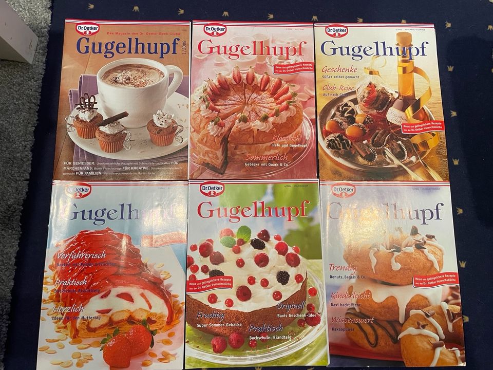 Viele Dr. Oetker Gugelhupf Magazin Zeitschrift Hefte wie neu in Köln