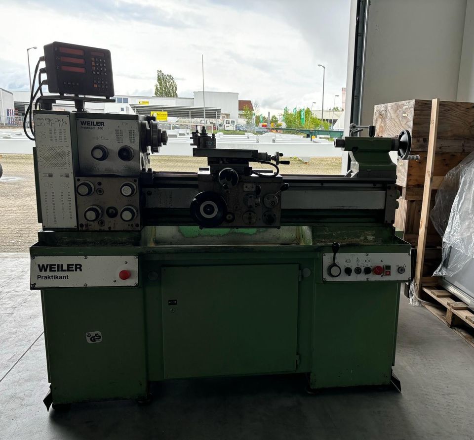 Drehmaschine Drehbank Weiler Praktikant 160 B in Bopfingen