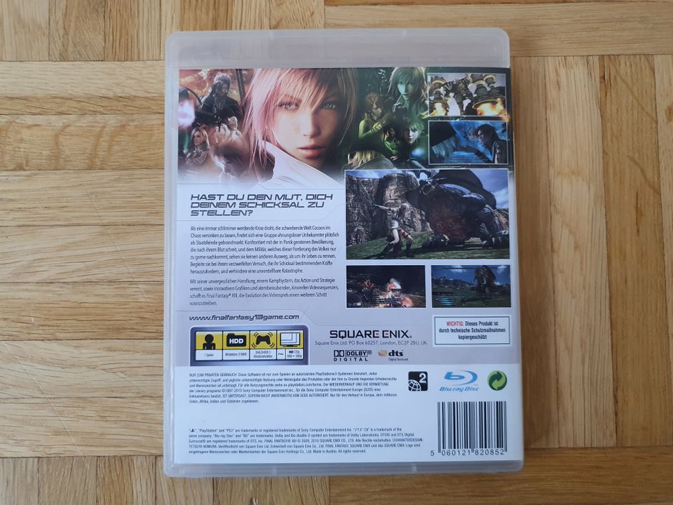 PlayStation 3, PS3, Final Fantasy XIII in Duisburg