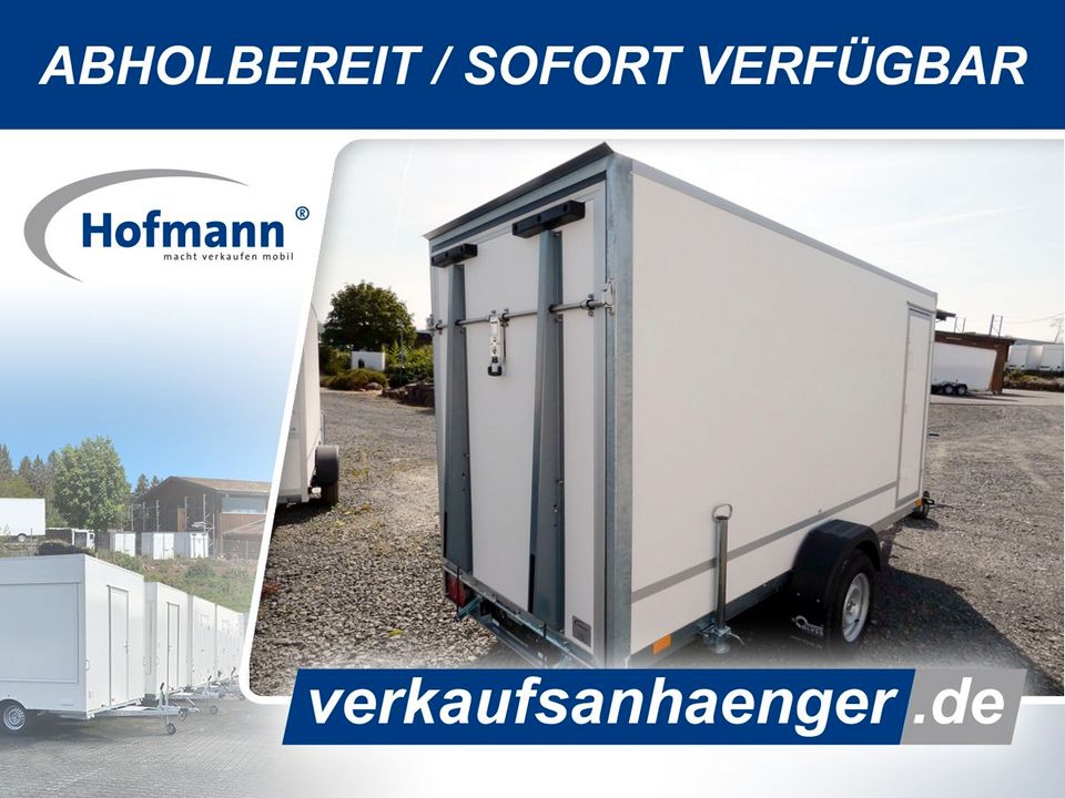 hier+neu! Kofferanhänger Anhänger F1836 1800Kg 358x146x180cm in Betzdorf