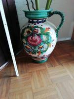 Blumenvase mit Blumen  handbemalt Bayern - Roding Vorschau