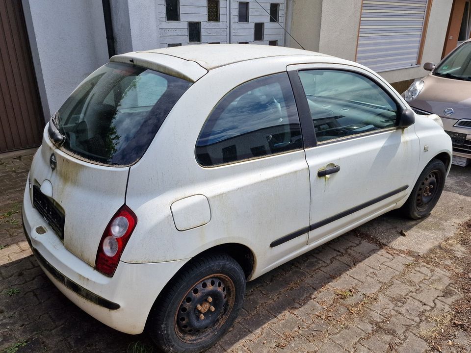 Nissan Micra III K12, 1.2 Benzin,  Euro 4, EZ 08 in Mörnsheim