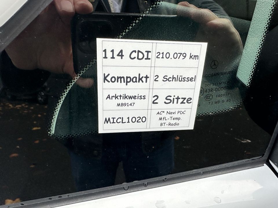 Mercedes-Benz Vito Kasten 114/ CDI RWD kompakt in Mainz