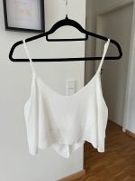 Damen Bluse Crop top weiß edel Sommer Business S Blogger Bayern - Gröbenzell Vorschau