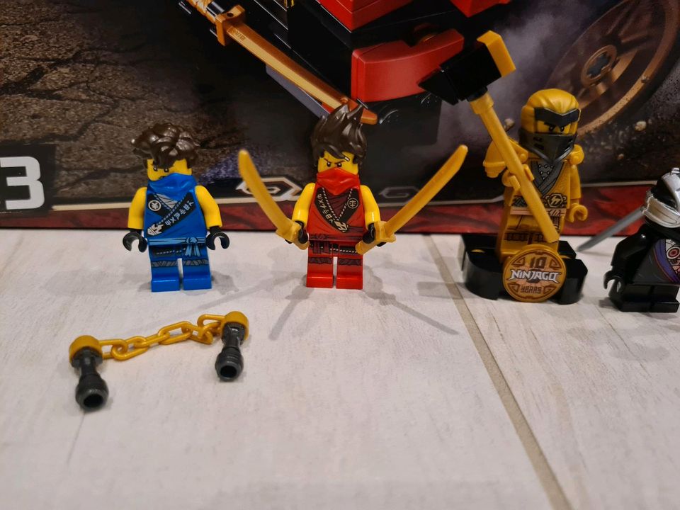 LEGO Ninjago 71737 X-1 Ninja Supercar komplett Sammlerauflösung in Schwarzenfeld
