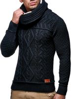 Leif Nelson Herren Strickpullover Feinstrick Schalkragen Pullover Berlin - Mahlsdorf Vorschau