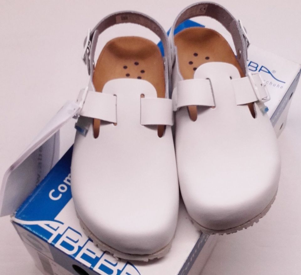 Abeba Clogs Nature 8040 Leder Kork antistatisch Größe 41 neu unge in Hamburg