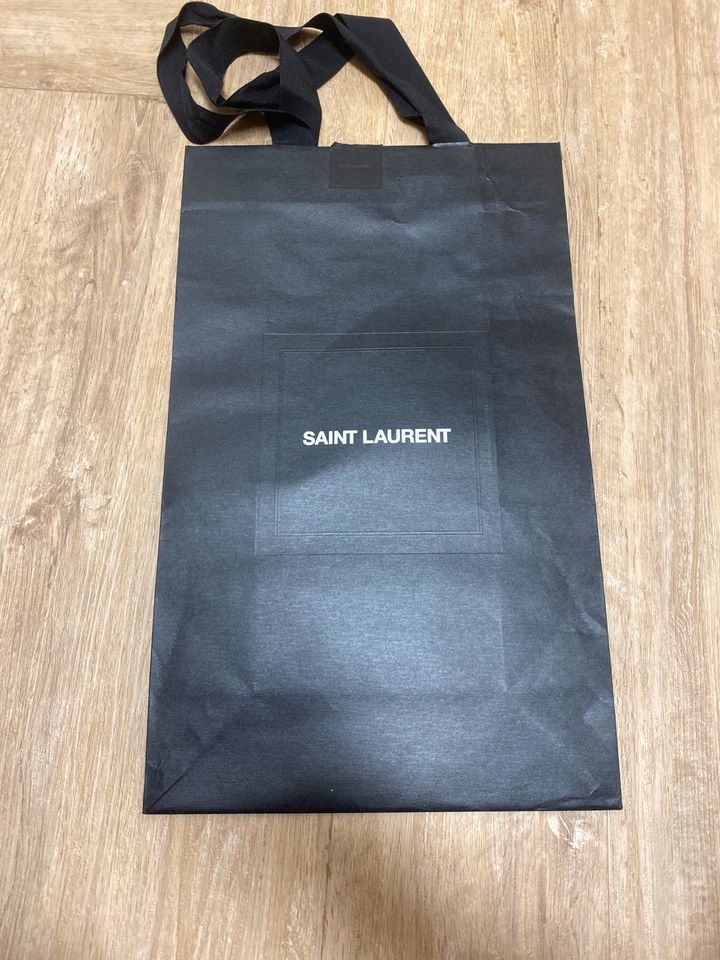 Saint Laurent Tüte Tasche Bag Black schwarz in Bamberg