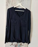 Gr. M 38 40 Shirt blau uni leicht basic Taschen Tom Tailor Niedersachsen - Wittmund Vorschau