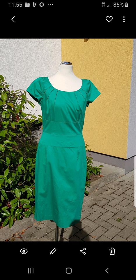 Daniel Hechter Paris damen Kleid gr.36 grün neu,98%Baumwolle in Frankfurt am Main