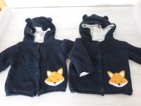 ❤2x Babyjacke / Strickjacke Gr.74❤Fuchs❤Zwillinge❤ Niedersachsen - Grasleben Vorschau