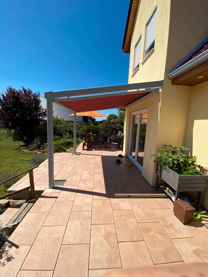 ALU TERRASSENÜBERDACHUNG I VORDACHER I MARKISEN I SOMMERGARTEN I CARPORT I SICHTSCHUTZ I ZÄUNEN I GLASSCHIEBEWAND I GLASSCHIEBETÜRE inkl Montage JETZT -25% in Balingen