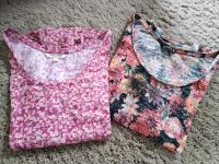 Review Damen Gr. S 36 2er Set TShirts kurzarm Blumen Sachsen-Anhalt - Salzatal Vorschau