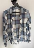 Hollister Hemd Flanell blau kariert Größe S neu Bluse Hessen - Trebur Vorschau