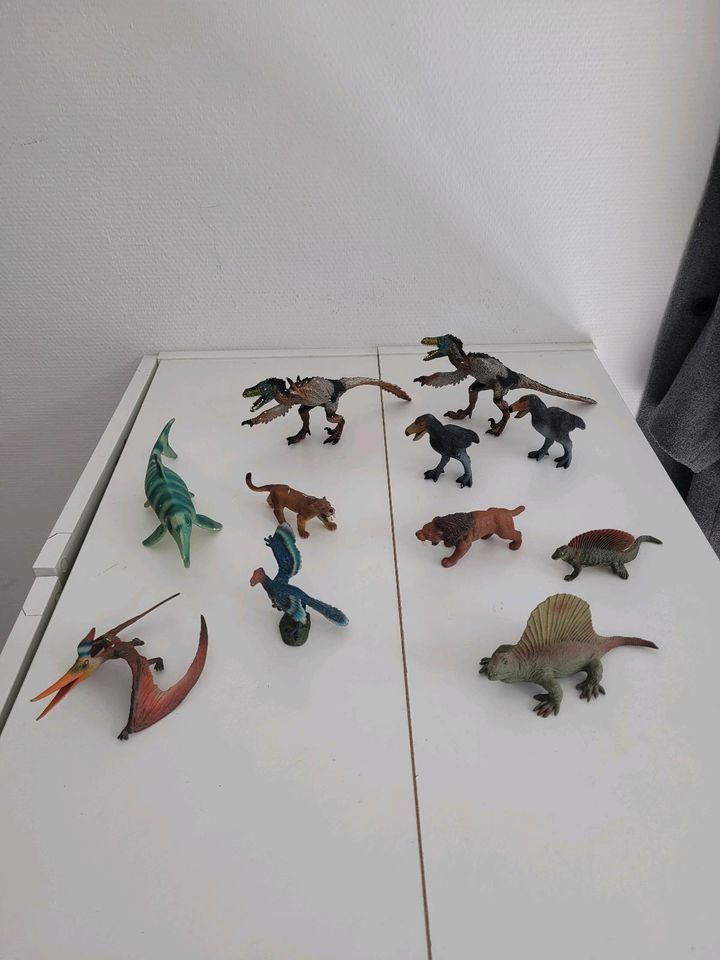 Bullyland Dinosaurier, Urzeittiere, 11 St., Schleich, Dino Figur in Frankfurt am Main