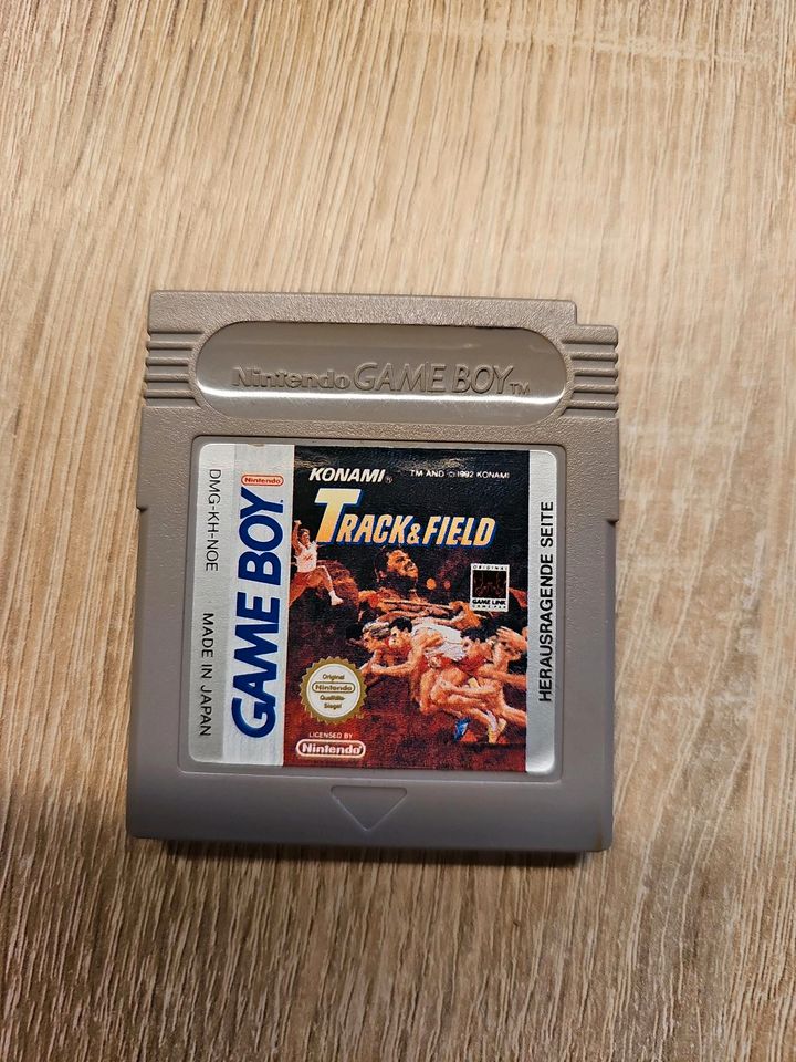 Game Boy Spiel Track & Field, nur Modul in Bleialf 