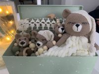 Amigurumi Schnullerkette, 2 mal Rassel, Schmusetaddy& Babydecke Nordrhein-Westfalen - Recklinghausen Vorschau