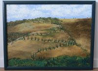 Toskana Landschaftsbild, Gemälde, Malerei, Öl, 45x59 cm Hessen - Darmstadt Vorschau