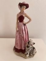 Dekofigur Figur Dekoration Frau Dame mit Hund Polyresin 20 cm Sachsen - Pegau Vorschau