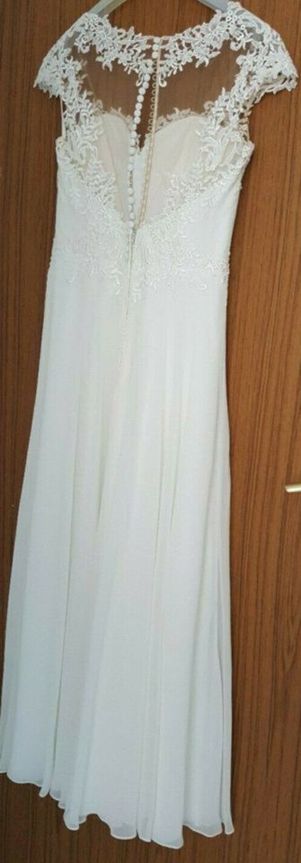 Hochzeitskleid/Brautkleid Justin Alexander ivory Größe 38/M in Hilter am Teutoburger Wald