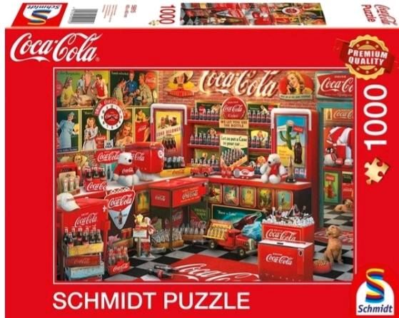 Schmidt Puzzle Coca Cola in Leipzig