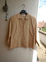 BIBA Satinbluse,Gr. 42, Caramel,mit Pailletten und Perlen bestick Stuttgart - Stuttgart-Ost Vorschau