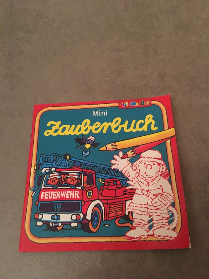 Mini Zauberbuch Feuerwehr Lutz Mauder in Hamburg
