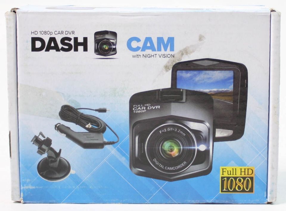 Auto Dashcam KFZ Kamera Recorder Full HD 1080P Video DVR Cam mit in Mühlacker