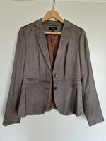 Damen Blazer  Comma Gr. 40 dunkelbeige/bronze meliert Nordrhein-Westfalen - Langenfeld Vorschau