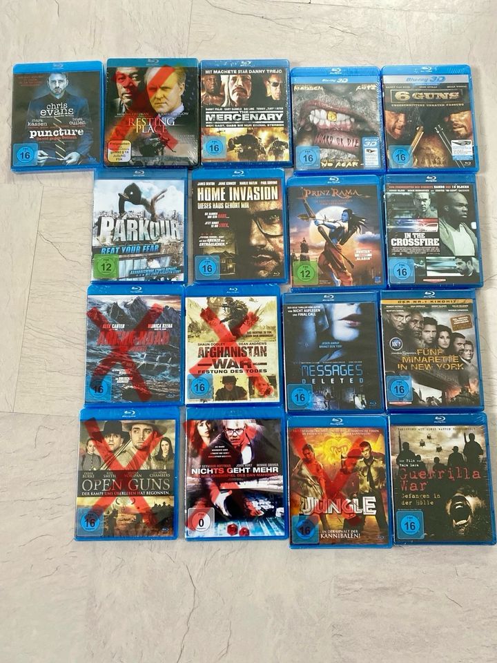 Blu-ray Sammlung Neu je 2€ in Oberndorf am Neckar