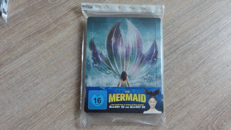 The Mermaid Blu Ray 3 D Steelbook neuwertig in Berlin