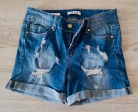 Kurze strechige Jeans / Shorts One Love Gr. S Schleswig-Holstein - Oelixdorf Vorschau