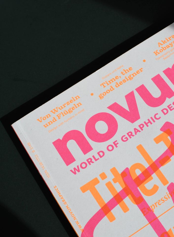 Novum Magazin Typography Special in Dortmund