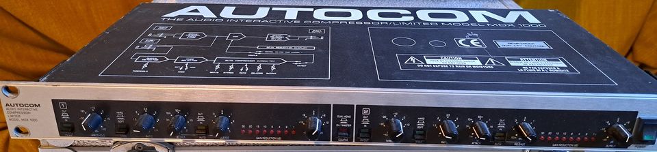 Behringer Compressor/Limiter Autocom MDX 1000 gebraucht in Hirschhorn (Neckar)