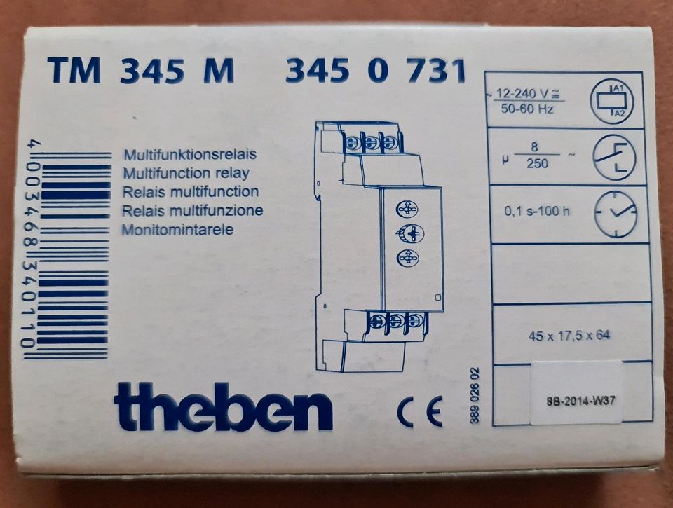 Multifunktionsrelais Theben TM 345 M in Neumarkt i.d.OPf.