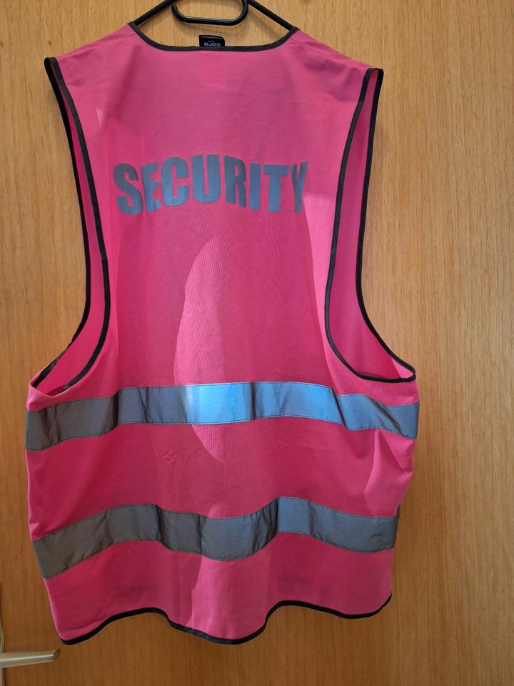 Security Warnweste S/M Pink in Jarmen