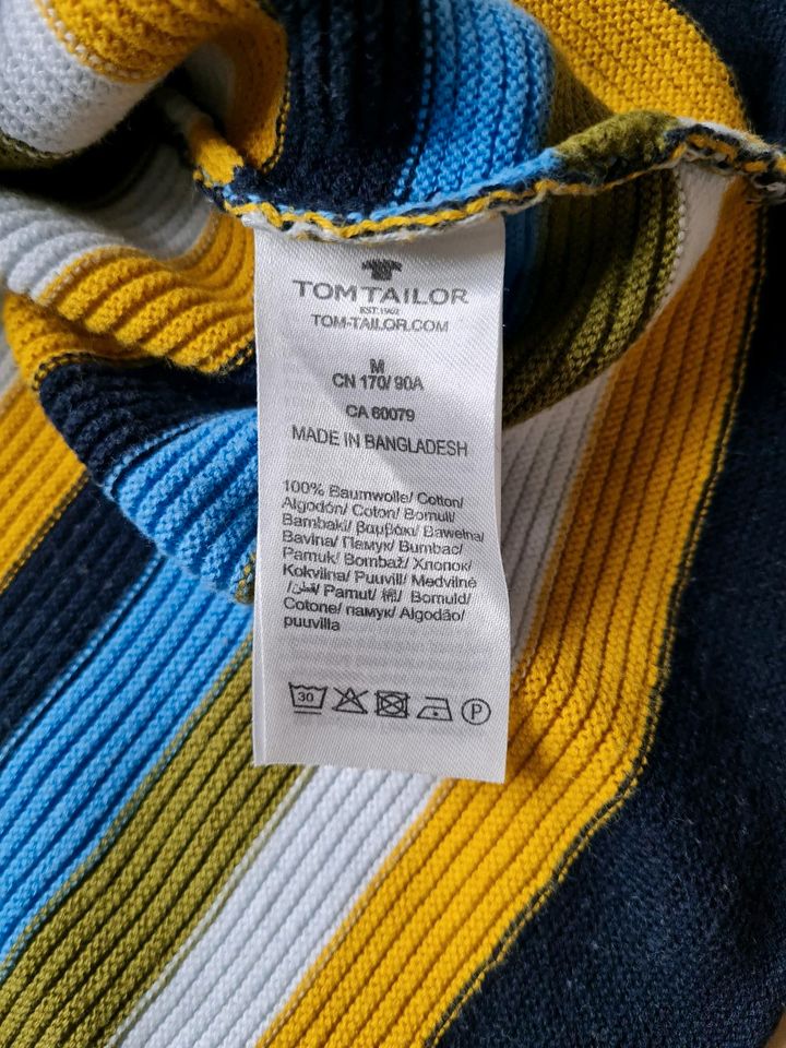 Tom Tailor Pullover Gr.M gestreift in Crivitz