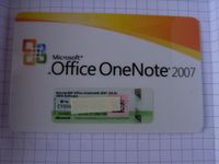 Microsoft Office OneNote 2007 Key, neu unbenutzt   siehe Bilder Stuttgart - Bad Cannstatt Vorschau
