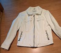 Damen Jacke - Größe 42 - weiß  Kunstleder Bayern - Dasing Vorschau