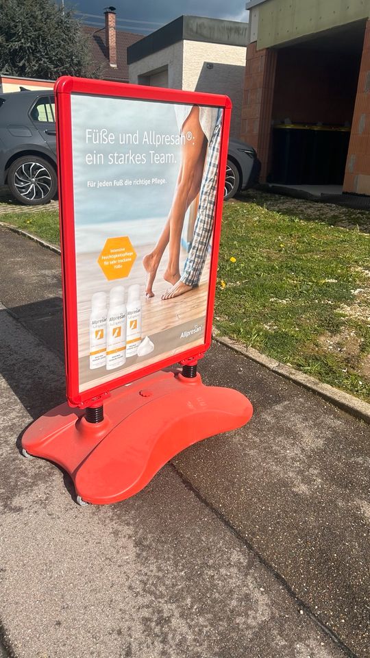 Plakatständer DIN. A1 in Röfingen