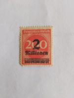 Seltene Briefmarke 1923 Weimarer Republik Thüringen - Ilmenau Vorschau