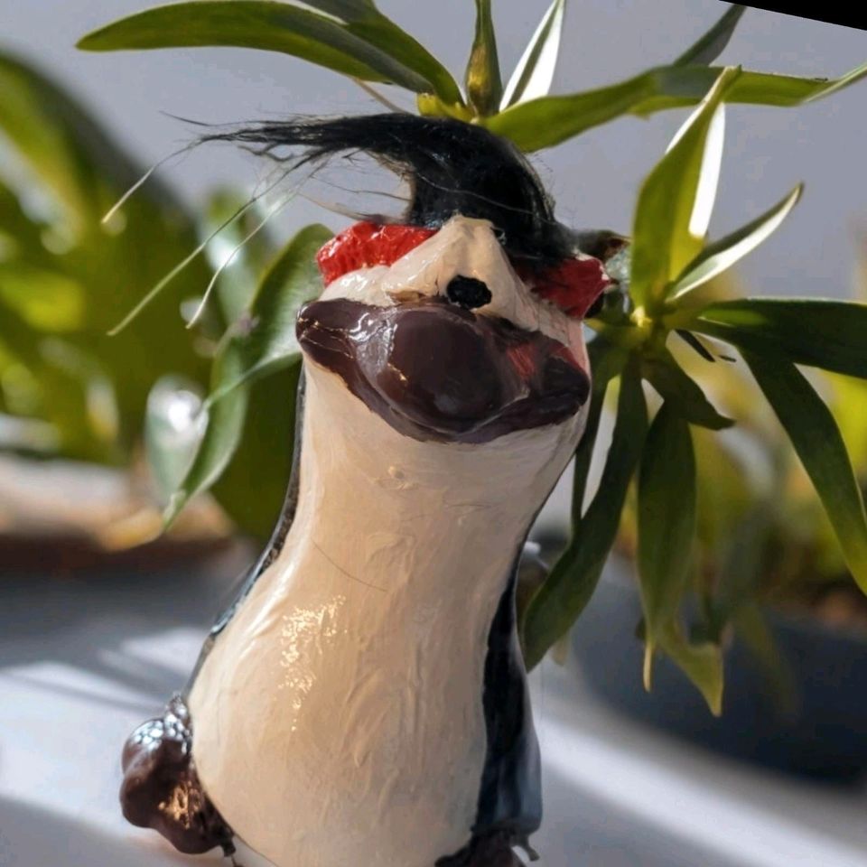 Deko Gartendeko Pinguin   Betonfigur in Schafflund