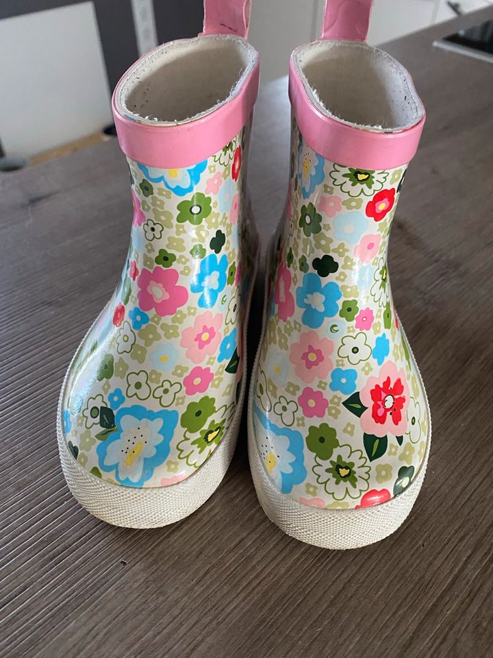 Playshoes Gummistiefel Mädchen Blumen 22 in Castrop-Rauxel