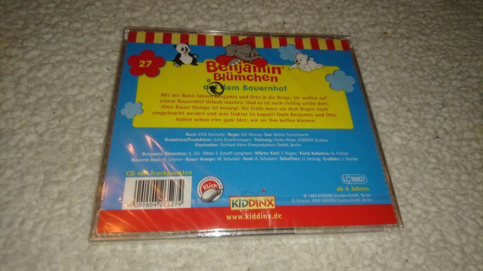 Kinder CDs CD Hörpiele Leo Lausemaus PawPatrol Schlümpfe Blümchen in Jesenwang