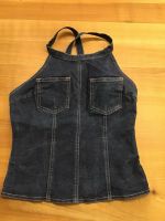 Jeans Oberteil Damen Gr.38/ M Neck Cross Top Shirt ärmellos Bielefeld - Dornberg Vorschau